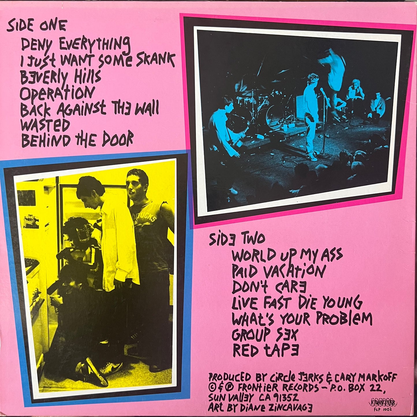 Circle Jerks – Group Sex (1982 USED)