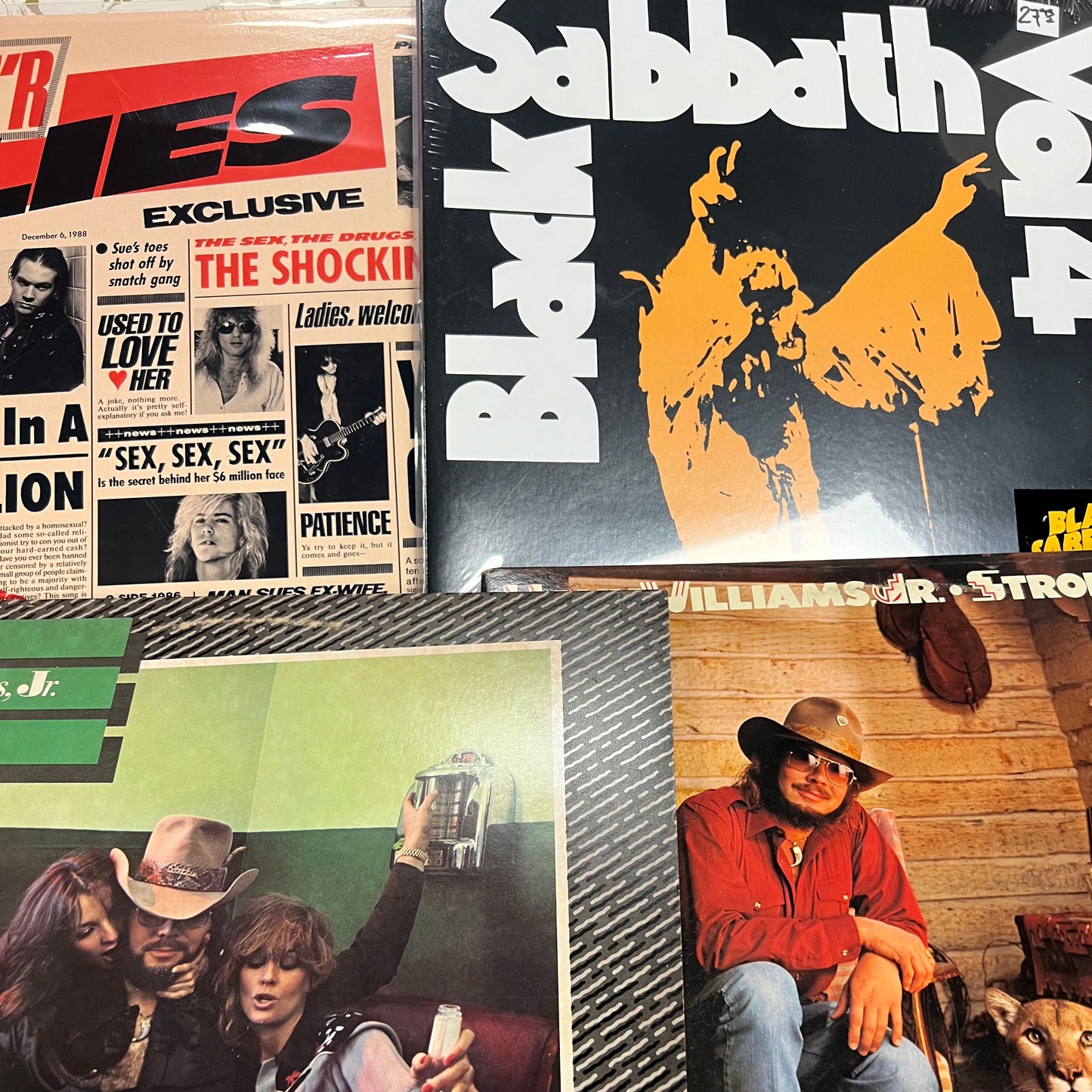 Special Order - Sabbath, GNR, HankJr