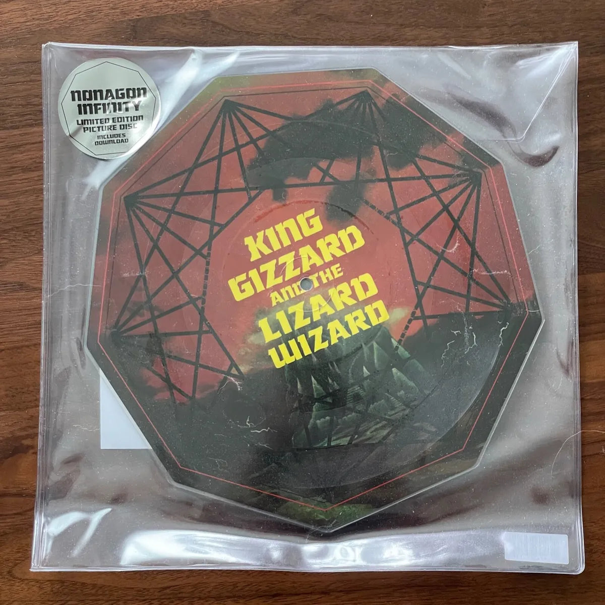 King Gizzard & the Lizard Wizard — Nanogon Infinity (Limited Shaped vinyl)