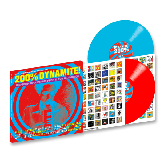 Various Artists — Soul Jazz Presents 200% Dynamite!: Ska, Soul, Rocksteady, Funk & Dub in Jamaica [RSD '23]