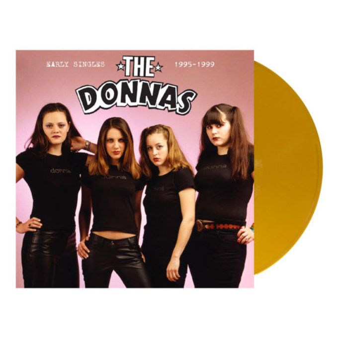 The Donnas Early Singles Record Store Day outlet RSD 2023 GOLD METALLIC Vinyl LP /2000