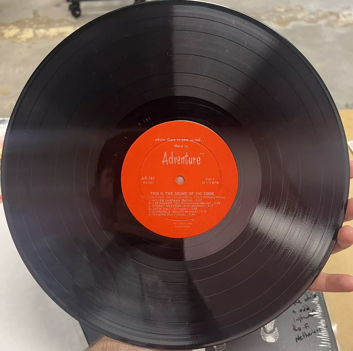 Vic Cook Trio - This is the Sound of Vic Cook (USED)