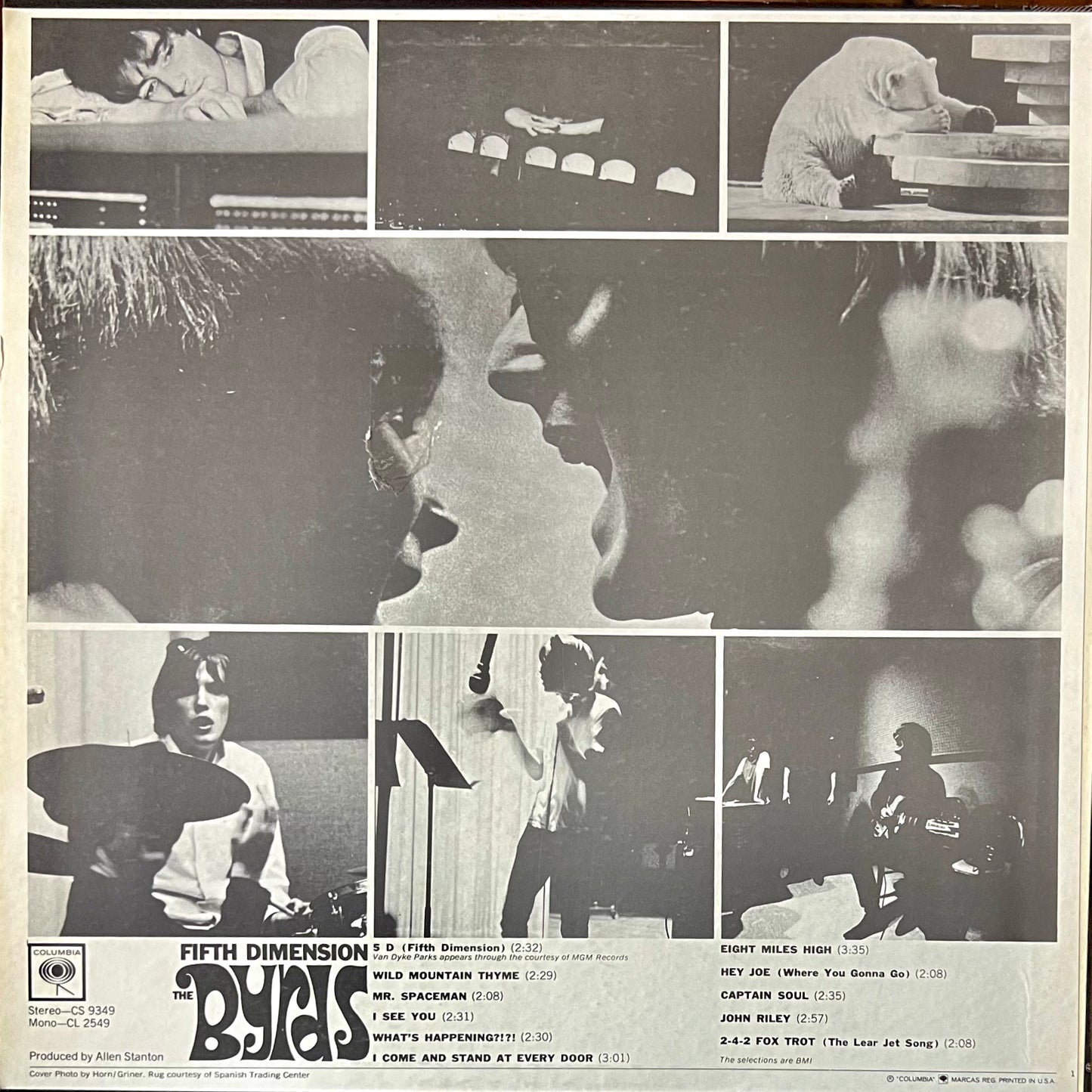 The Byrds — Fifth Dimension (USED)