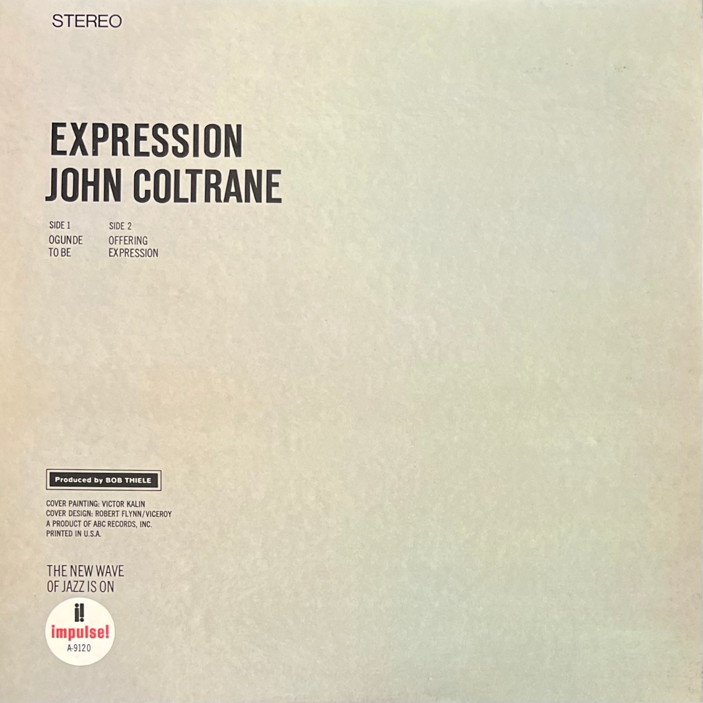 John Coltrane — Expression (USED)