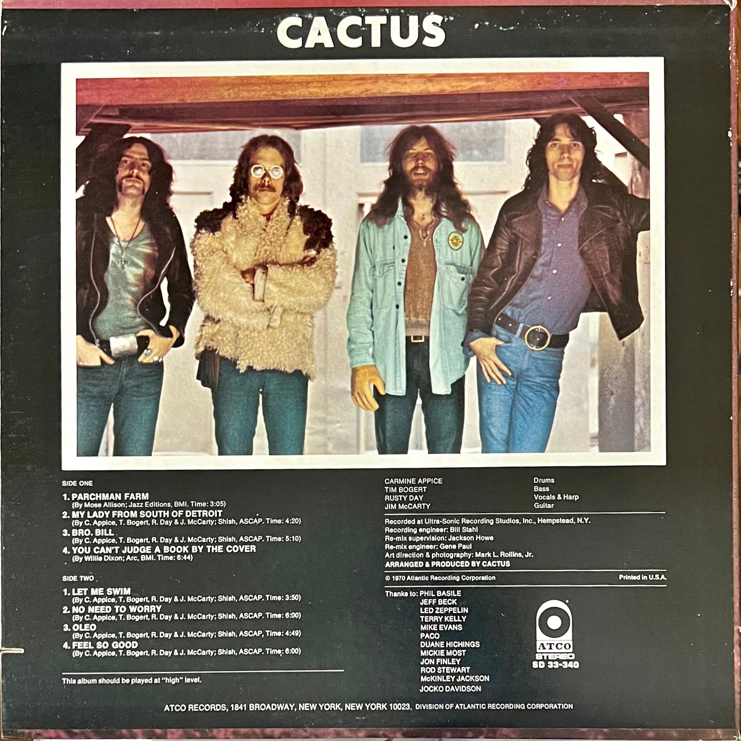 Cactus — Cactus (USED)
