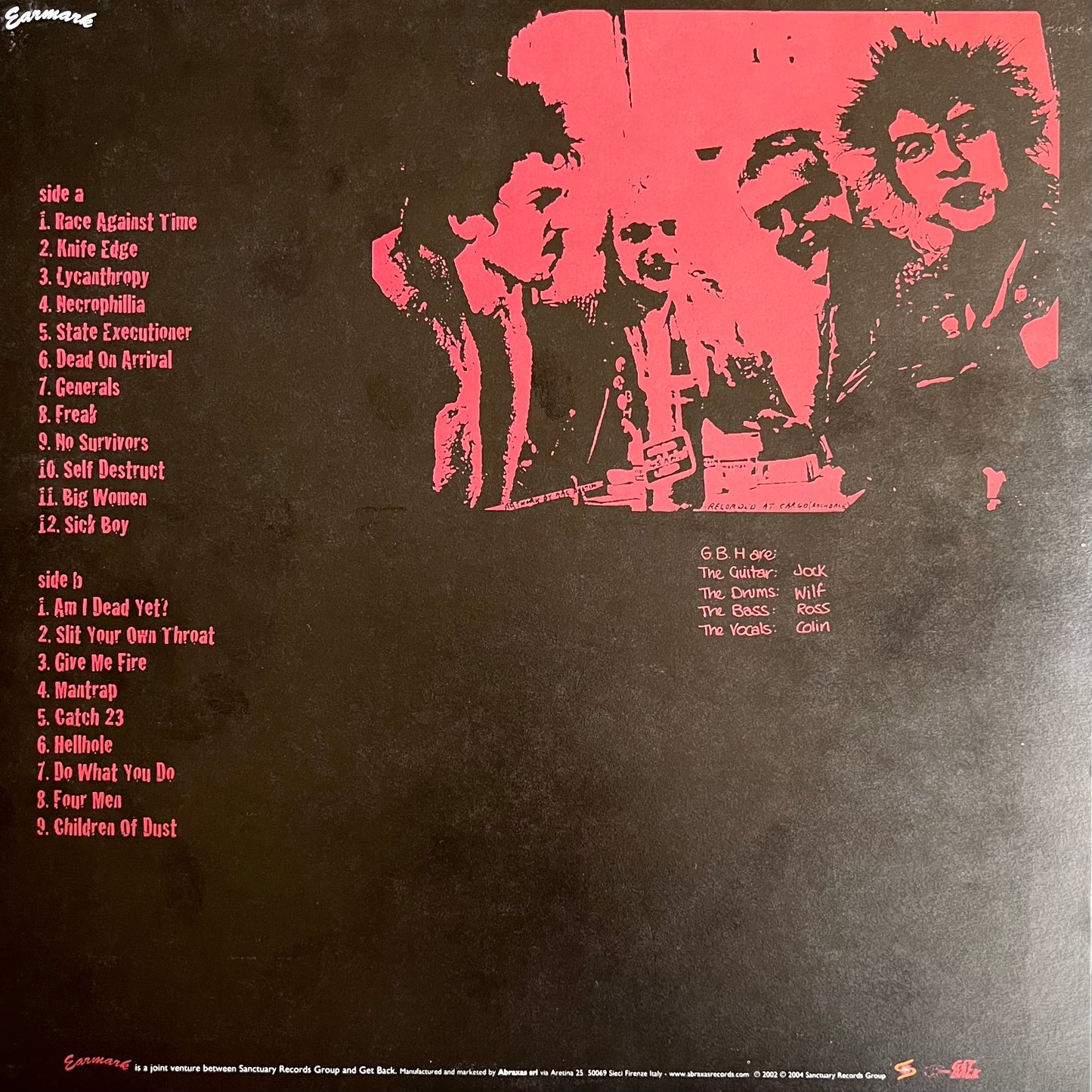 G.B.H. — The Punk Singles 1981-1984 (USED)