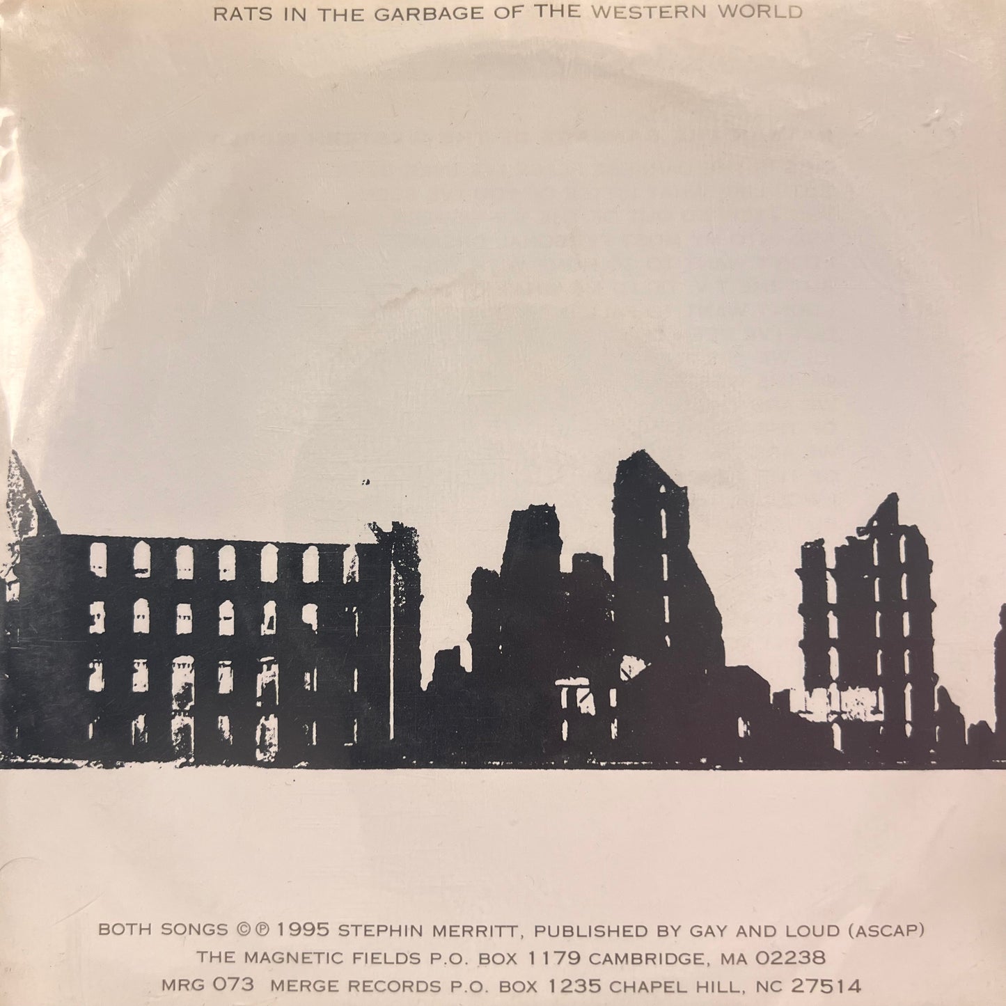 The Magnetic Fields - All the Umbrellas in London (USED 7")