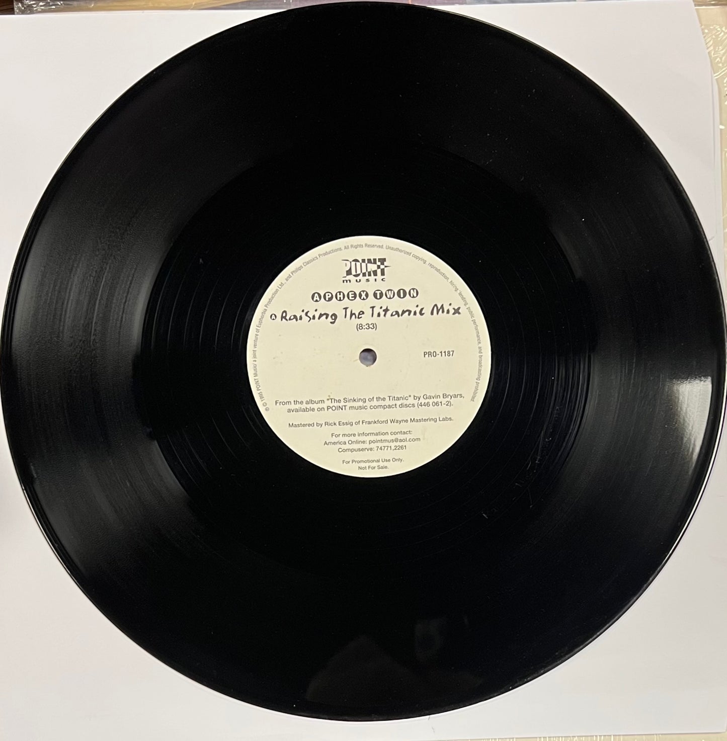 Aphex Twin - Raising The Titanic (Mix) [USED 12"]