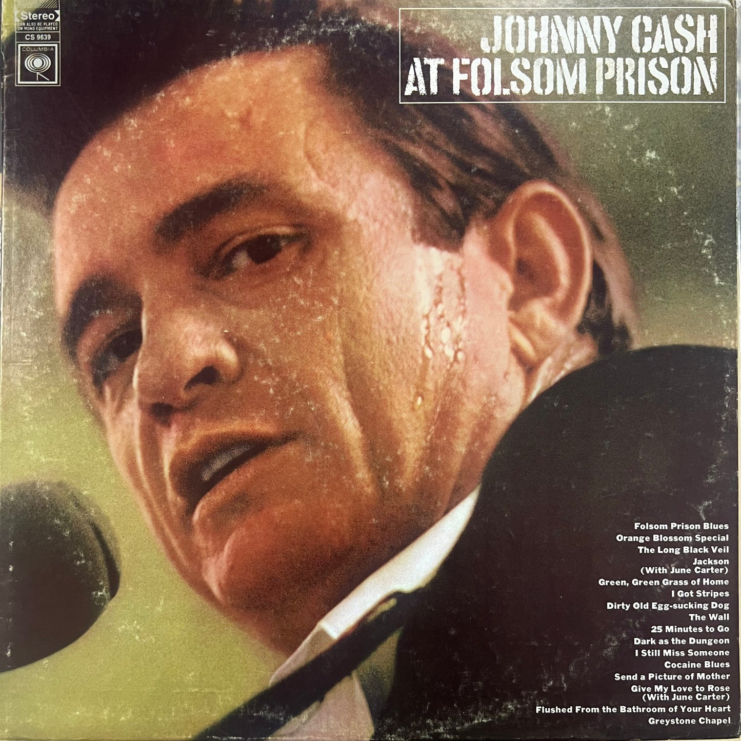 Johnny Cash ‎– At Folsom Prison (1968 SEALED) ["USED"]