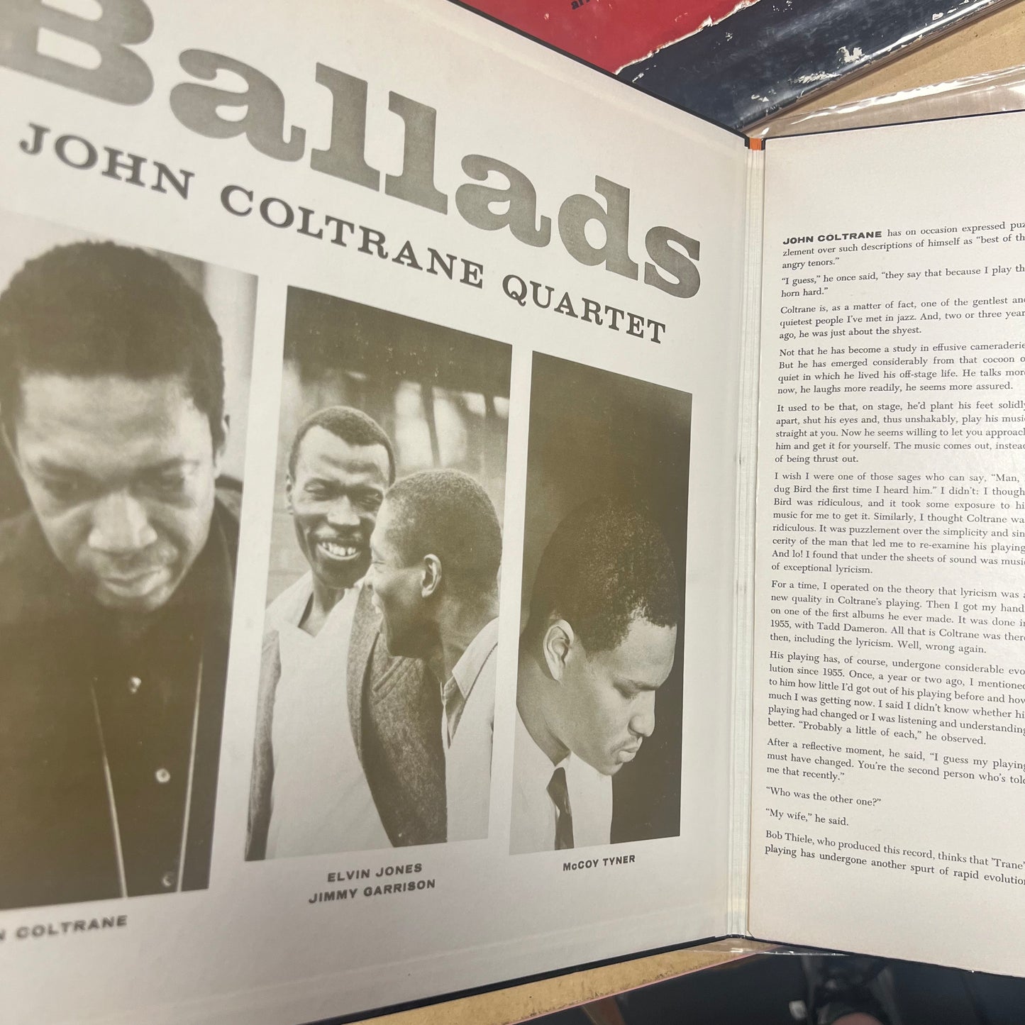 John Coltrane - Ballads (1963 1st pressing) [USED]