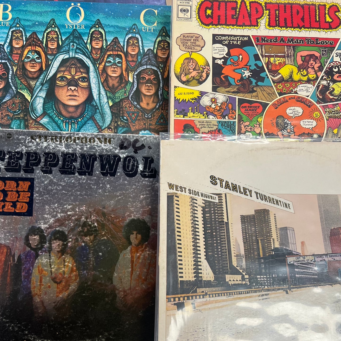 Big Brother Holding / Steppenwolf / Blue Oyster Cult ORDER