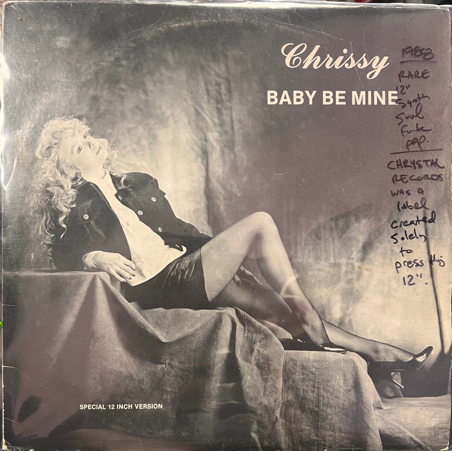Chrissy - Baby Be Mine 12" [USED]