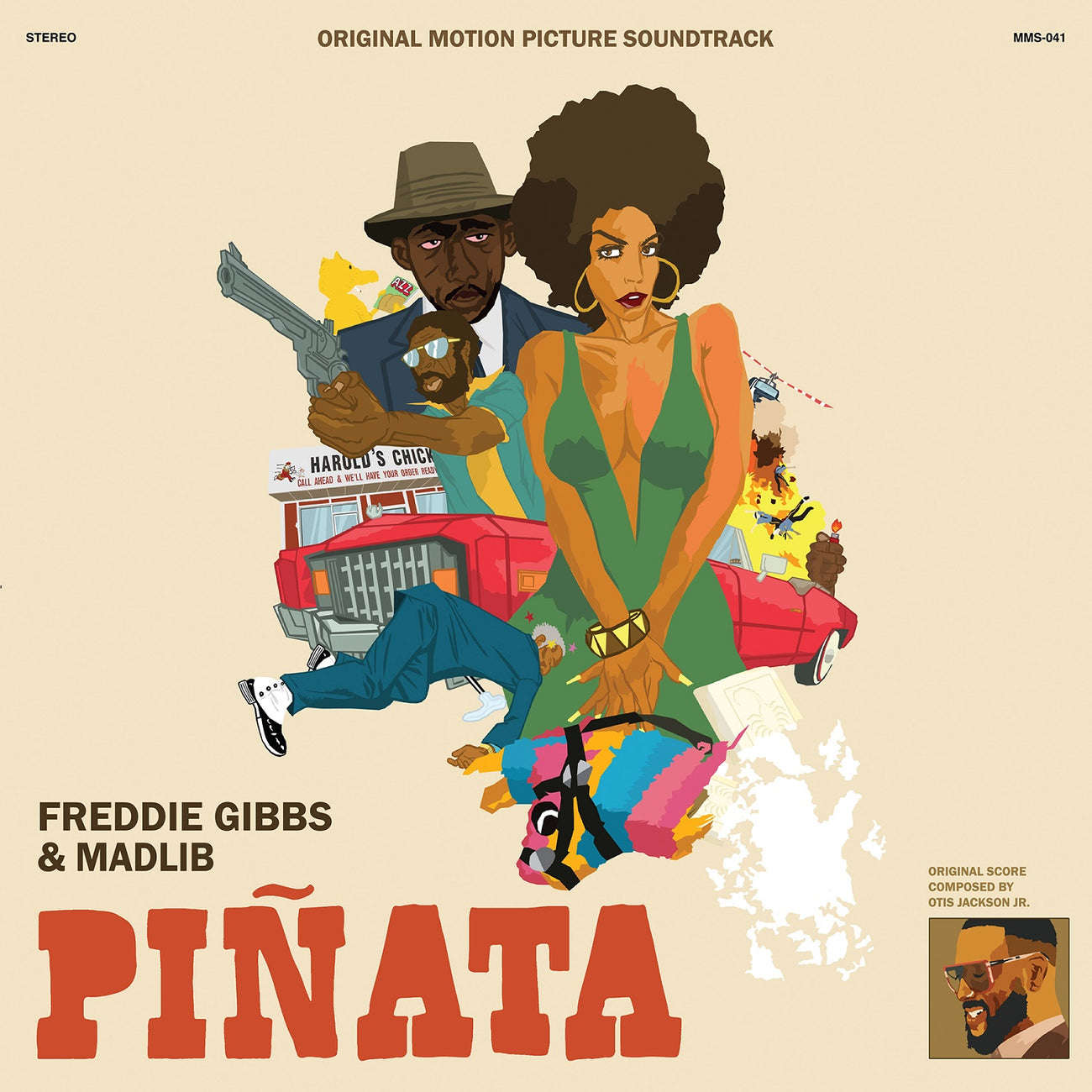 Freddie Gibbs & Madlib — Piñata (1974 Sleeve)