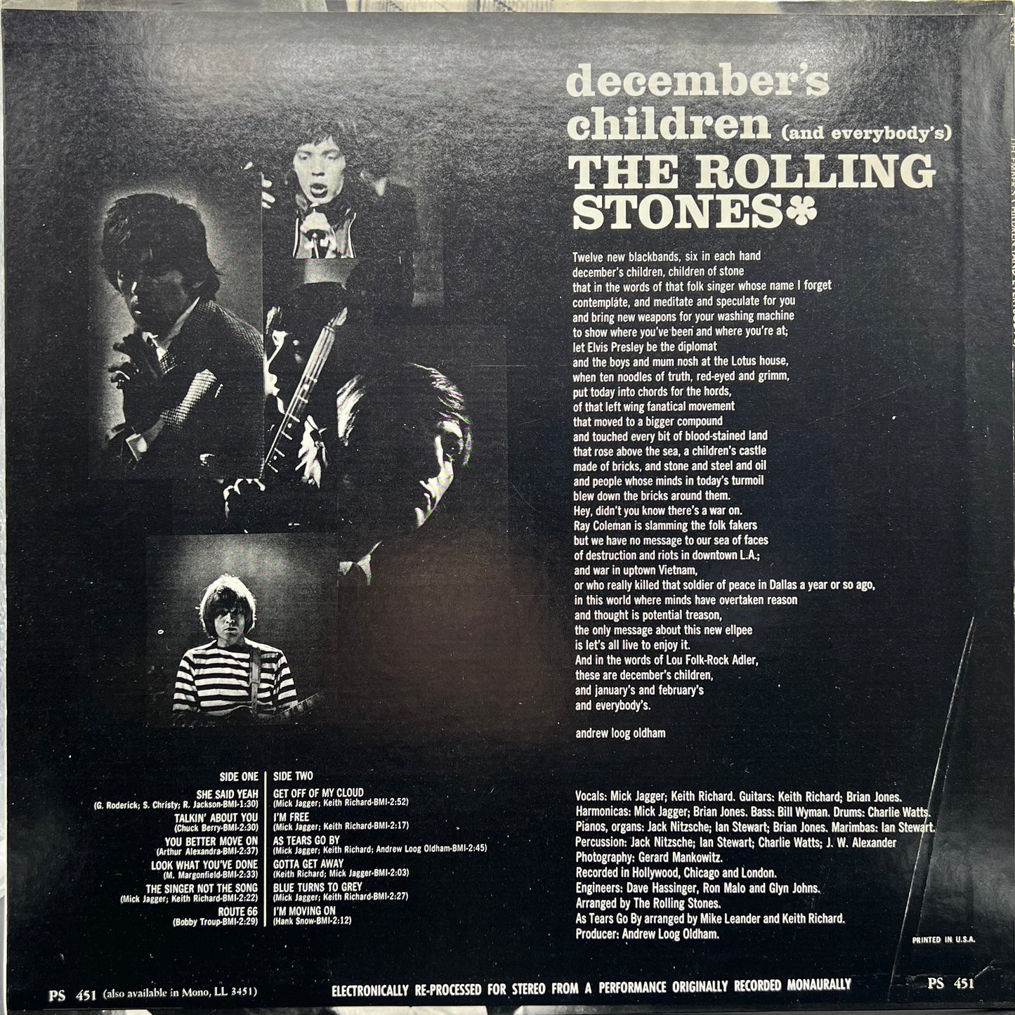 The Rolling Stones — December's Children (and Everybody's) [USED]