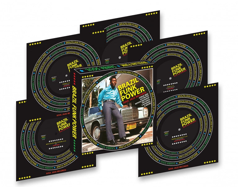 Various Soul Jazz Records — Brazil Funk Power 5x7" box Set